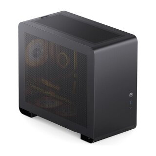 Jonsbo U4 Mini Mesh Micro-ATX-Gehäuse - schwarz