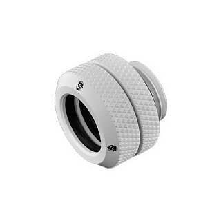 Bitspower Multi-Link Adapter Anschluss gerade G1/4 Zoll AG auf 12mm AD Hardtube - weiß