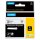 Dymo Rhino IND ORIGINAL Schriftband Polyester 9mm x 5,5m, schwarz auf wei (permanent klebend, 18482)