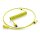CableMod PRO Coiled Keyboard Cable USB-C zu USB Typ A, Dominator Yellow - 150cm