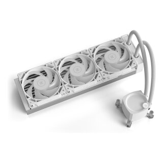 EK Water Blocks EK-Nucleus AIO CR360 Lux D-RGB AiO Wasserkühlung - 360 mm, Weiß
