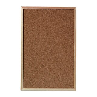 Pinnwand 60,0 x 40,0 cm Kork braun