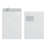 Versandtasche C4 90g haftklebend m Fenst. 25er Pack