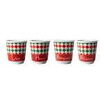 Set 4 Biccherini Tricolore