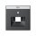GIRA 028428 Abdeckung BSF UAE/IAE/ISDN System 55 anthrazit