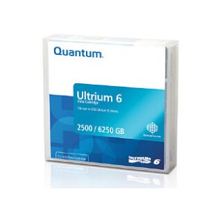 LTO Quantum LTO6 MR-L6MQN-03 2.5 TB/6.25 TB Ultrium 6 inkl. Label