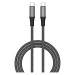 4smarts USB-C auf USB-C Kabel PremiumCord 100W 3m. schwarz