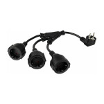 W-Netzkabel Schutzkontakt-Stecker Typ E+F (CEE 7/7,...