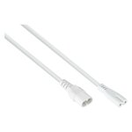 Euro-Verlängerung Stecker C8 (gerade) an Buchse C7 /...