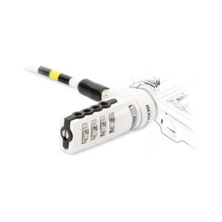 Notebookschloss 1,8m AntiTheft Mobilis Corporate Security Lock - Code