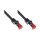 Connections Patchkabel mit Rastnasenschutz, Cat. 6, S/FTP, PiMF, PVC, 250MHz, schwarz, 20m