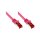 Connections Patchkabel mit Rastnasenschutz, Cat. 6, S/FTP, PiMF, PVC, 250MHz, magenta, 30m