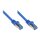 GoodConnections Patchkabel mit Rastnasenschutz, Cat. 6A, S/FTP, PiMF, halogenfrei, 500MHz, blau, 20m,