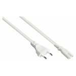 kabelmeister Euro-Netzkabel an open end weiß 1,5 m