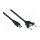 Einbau-Verlängerungskabel USB 2.0 Stecker A an Einbaubuchse A, Premium, DATA AWG28 / Power AWG24, KUPFER, schwarz, 2m