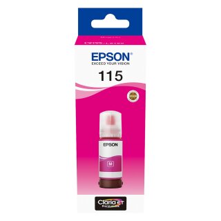 Epson Ink 115 EcoTank Magenta (C13T07D34A)