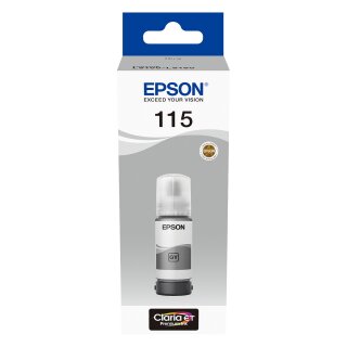 Epson Ink 115 EcoTank Grey (C13T07D54A)