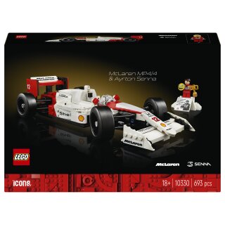 LEGO Icons McLaren MP4/4 & Ayrton Senna 10330