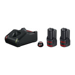 Bosch 2x 3.0Ah. GAL 12V-40 Akku