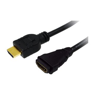 Logilink HDMI-Kabel Ethernet A -> A St/Bu 3.00m Gold Verl.