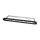 Patchpannel Keystone 24 Port 1 HE shielded, black LogiLink