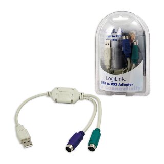 Adapter USB -> PS/2 2x LogiLink