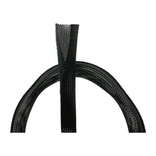 Management Kabelschlauch PET flexibel 1,8m LogiLink Black