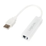 USB LogiLink USB2.0 -> RJ45 100Mbit weiß