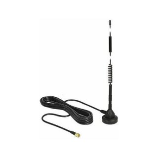 ALLNET GSM-Antenne 5dbi Magnet-Rundstrahlantenne für GSM/3G/LTE 3m