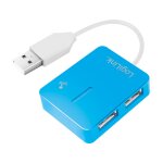 HUB 4x LogiLink Smile blue