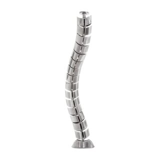 Management Kabelschlauch flexibel Metall 72cm Logilink Metallic