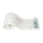LogiLink flexible Tastatur white