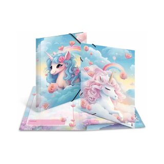 Sammelmappen A3 Karton Happy Unicorns