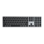 Satechi Slim X3 Bluetooth Tastatur, Schwarz/Grau,...