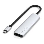 Satechi USB-C Slim Multi-Port Hub (4 in 1 Adapter),...