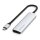 Satechi USB-C Slim Multi-Port Hub (4 in 1 Adapter), Silber, ST-P4SS