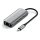 Satechi USB-C 4-Port Hub with 2.5 Gigabit Ethernet space grey
