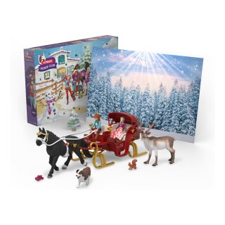 Schleich Gr. Adventsk. HORSE CLUB - Weihnachtl. Schlittenf.