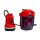 Power X-Change Akku-Klarwasserpumpe GE-PP 18 RB Li-Solo, 18Volt, Tauch- / Druckpumpe (rot/schwarz, ohne Akku und Ladegert)