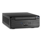 Inter-Tech MW-02 II - SFF - Mini-ITX - USB/Audio