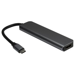 Inter-Tech AC Argus H-469-01 5in1 Adapter USB Type-C 5in 1