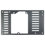 Inter-Tech AC Netzteilblende ATX-04, ATX-TFX, Stahl,lackiert