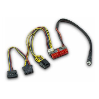 Inter-Tech MINI-ITX PSU 120W REV. 2 (ohne Netzteil, untersttzt Netzteile bis 120W, null Watt)