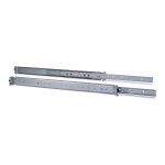 Inter-Tech 18" Teleskopschienensatz 1U 455 mm Silber