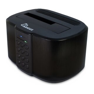 Inter-Tech Dockingstation GD-PDLK02 black USB3.0 m. Code