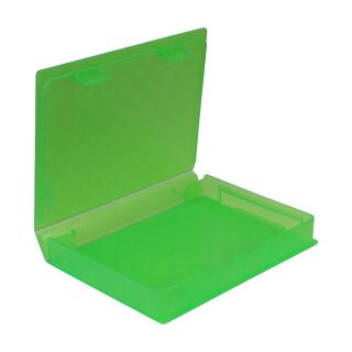 HDD Schutzbox 2,5" Kunststoff grün