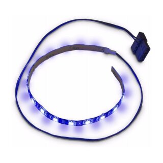 Inter-Tech LED Streifen 30 cm, Molex, Blaue LEDs