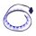 Inter-Tech LED Streifen 30 cm, Molex, Blaue LEDs