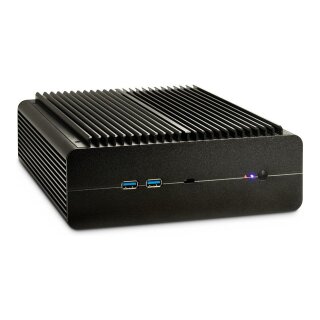 Inter-Tech Geh Mini ITX IP-60 black 2xUSB 3.0 77x210x240mm