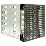 Inter-Tech Einbaurahmen 5,25" auf 5x3,5"...